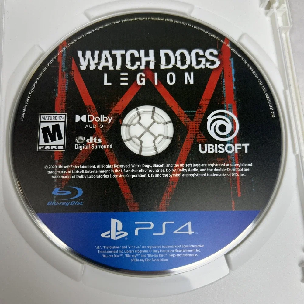 Watch Dogs:‎ Legion (PlayStation 4 PS4) DISC ONLY